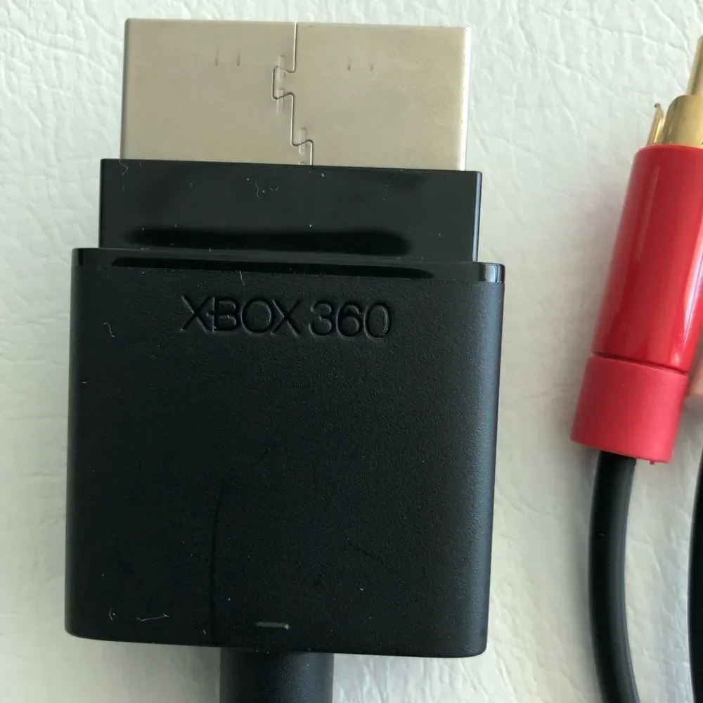 Xbox 360 Microsoft Composite Audio/Video Cable
